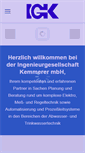 Mobile Screenshot of igkmbh.de